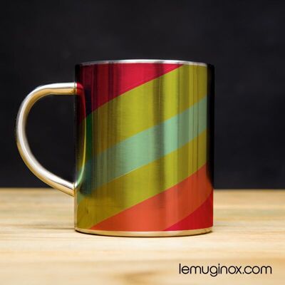 Mug Inox Colors - 23cl - Diamètre 7cm - Hauteur 8cm