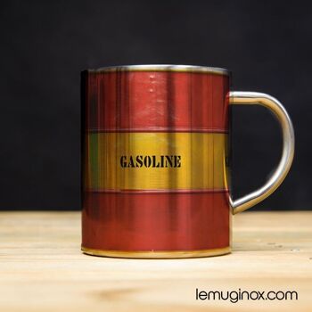 Mug Inox Gasoline - 23cl - Diamètre 7cm - Hauteur 8cm 2