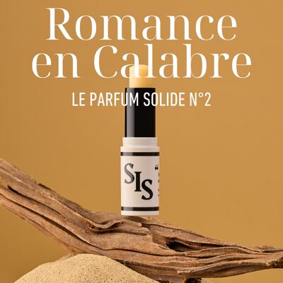 Parfum solide, N°2 ROMANCE EN CALABRE ( 5 unités)
