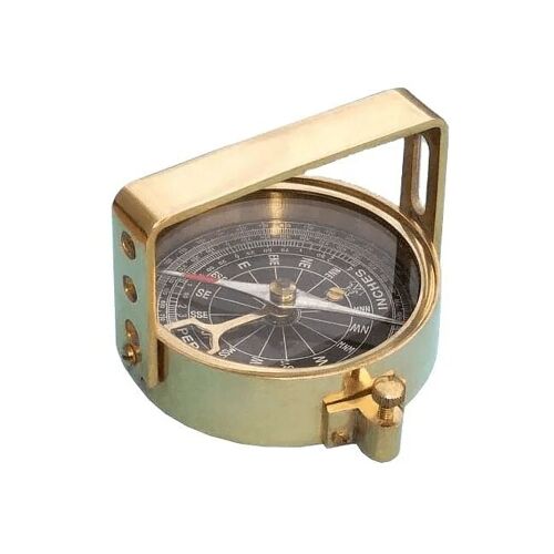 Brass Clinometer Compass