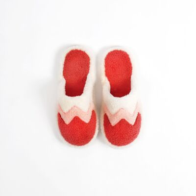 ADMAS Zapatillas De Estar Por Casa Tricolor para Mujer