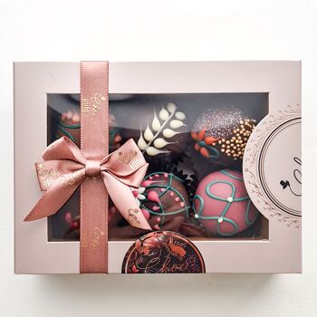 Coffret de chocolat "Câlins et Bisous" 6 truffes 5