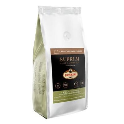 SUPREM 20 CAPSULE COMPOSTABILI COMPATIBILI NESPRESSO®