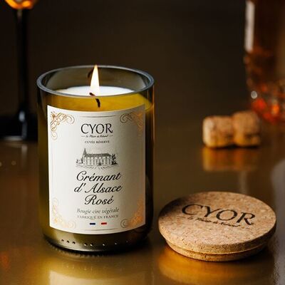 CREMANT ROSE D’ALSACE SCENTED CANDLE