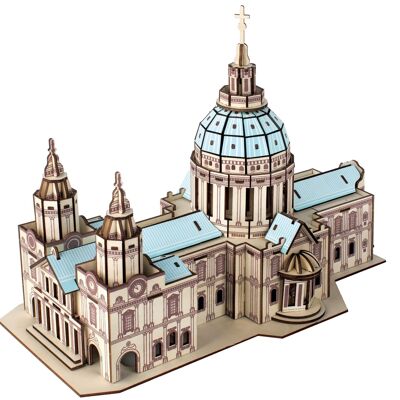 Kit de construcción Catedral de San Pablo (Londres) - madera