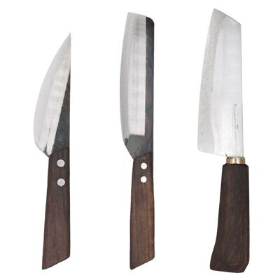 AUTHENTIC BLADES knife set, starter set in gift packaging