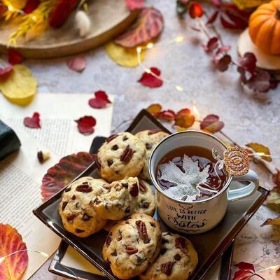 Organic maple leaf tea bag - English Breakfast