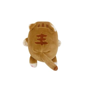 Peluche nemu nemu - MUGI - Chat Brun - Taille S - 11 cm 2