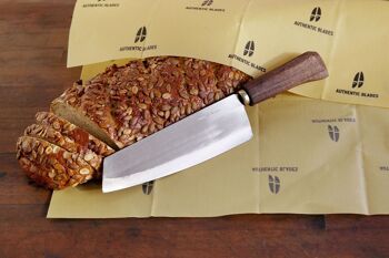 AUTHENTIC BLADES set de couteaux, SET À PAIN - tissu en cire d'abeille taille XL + BUOM 20cm 2
