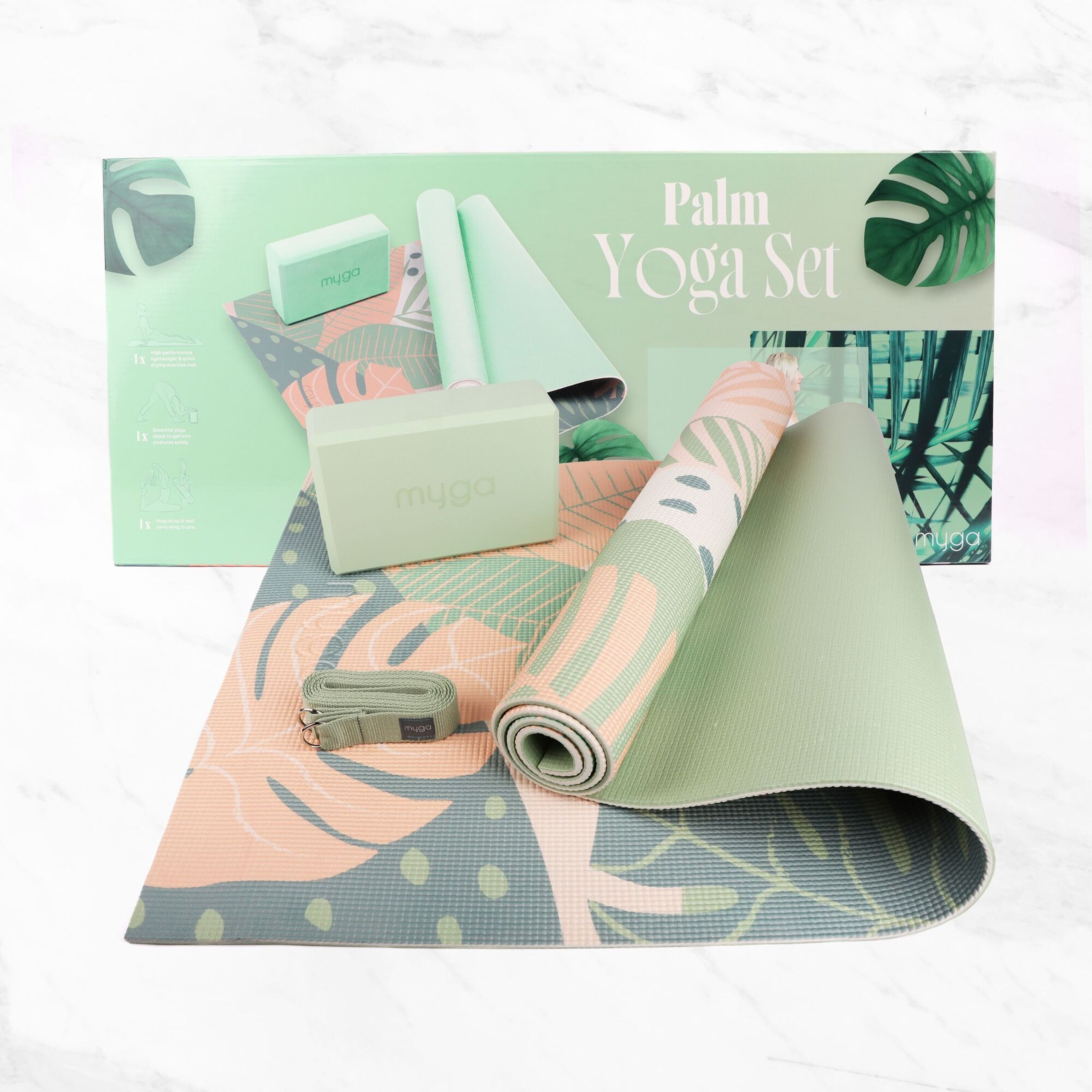 Ankorstore x Myga - Palm Yoga Starter Kit