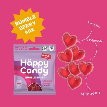 Gommes aux fruits Häppy Candy Bumble Berry Mix 3