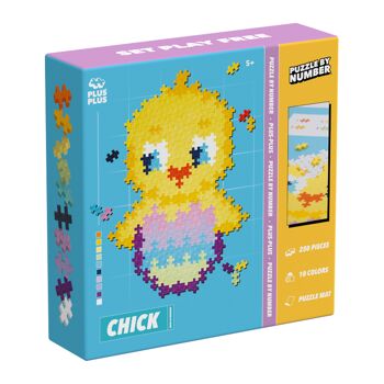 Puzzle Poussin 250 Pcs - Jeu de construction PLUS PLUS 2