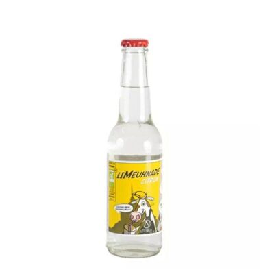 Organic Norman lemonade with lemon - Limeuhnade MeuhCola Solibulles