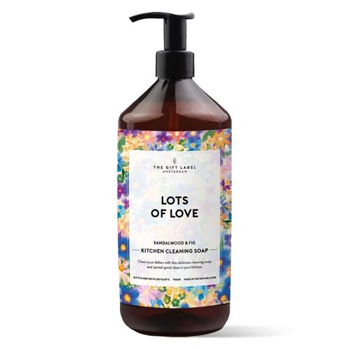 Kitchen Cleaning Soap 1000ml - Lots Of Love