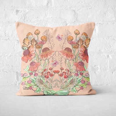 Peach Bloom Cushion
