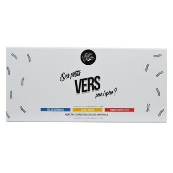 Insectes comestibles - Box Vers 3 saveurs - Sélection Fête des Mères 1