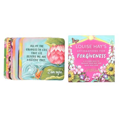 Afirmaciones de Louise Hay para tarjetas de perdón