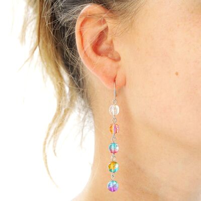 MAGIC - Beautiful Czech glass beads earrings boho style