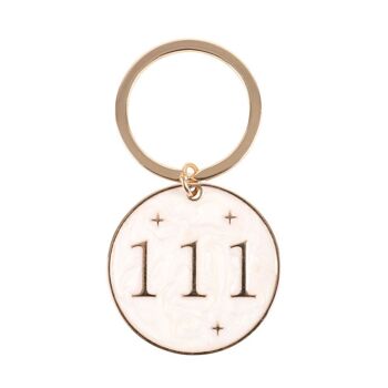 Porte-clés numéro angélique 111 2