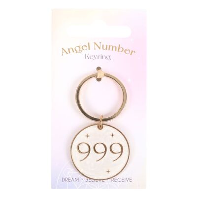 Porte-clés numéro angélique 999