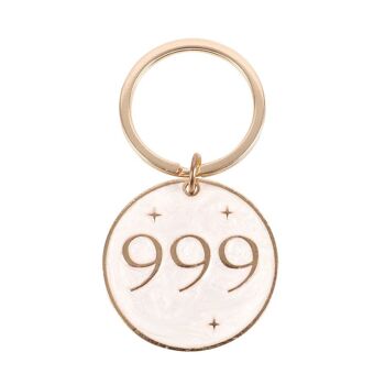Porte-clés numéro angélique 999 2