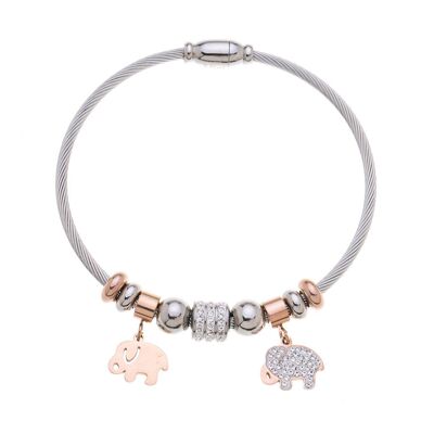 Bracelet - elephant in fashion