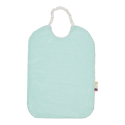 COATED TABLE AND CANTEEN NAPKIN - Vichy mint