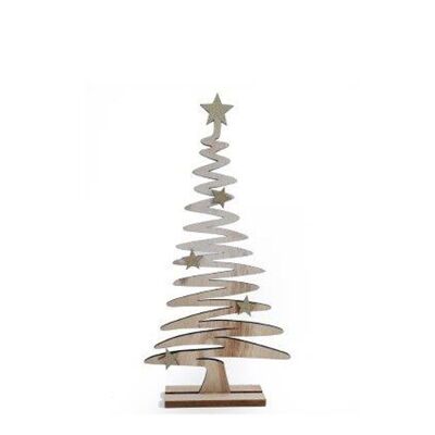 Decorazione per albero in legno da 23 cm