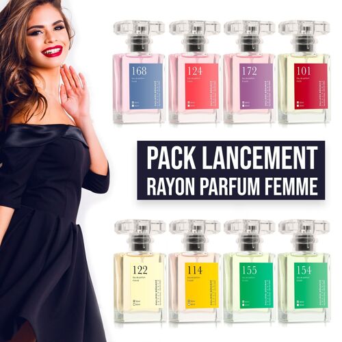 Pack de lancement pour un rayon parfums femme