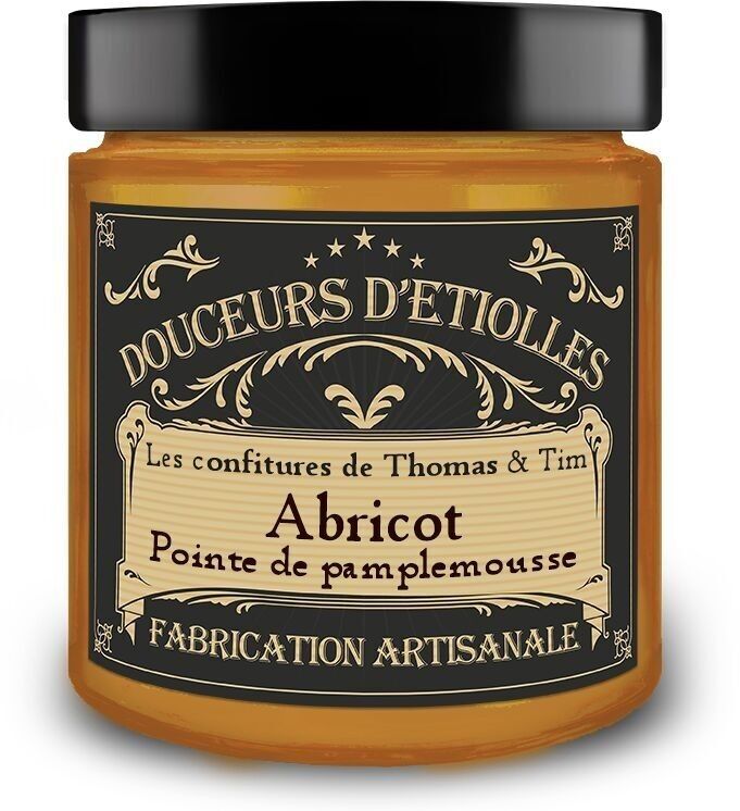 Marmellata - Albicocca - Punta di pompelmo - 220 g