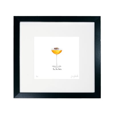 Porn Star Martini - Framed Limited Edition Cocktail Print