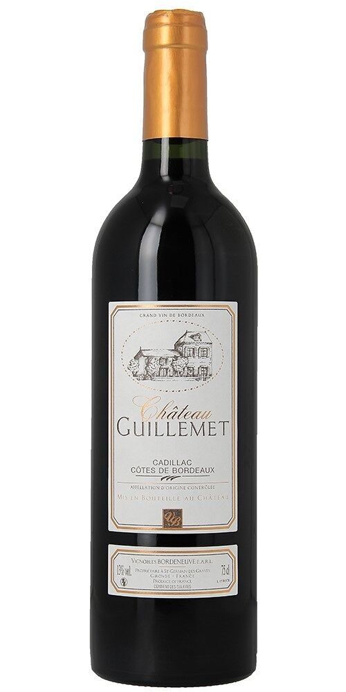 Chateau Guillemet Cadillac Cotes de Bordeaux rouge 2015