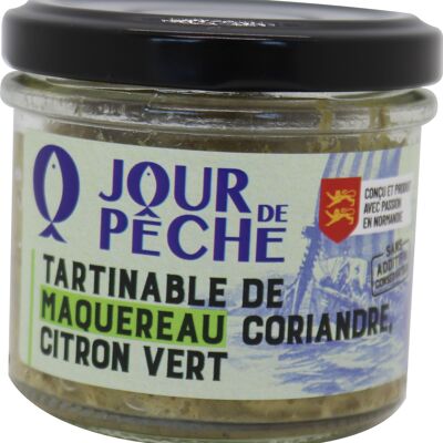 Tartinable de Maquereaux, Coriandres, Citron vert