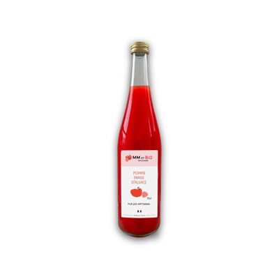 Pure Strawberry Apple Juice from Alsace ORGANIC 75cl