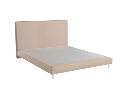 Boxspringbett in Creme Modell James