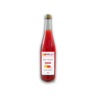 Pure Pomelo Apple Strawberry Juice from Alsace ORGANIC 75cl