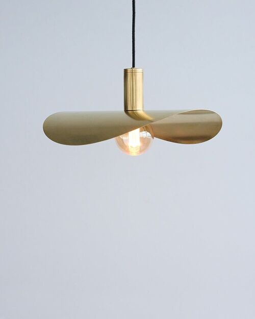 Leaf Pendant Lamp Small | Brass