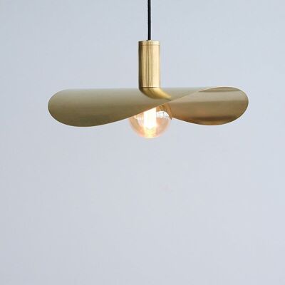 Leaf Pendant Lamp Small | Brass