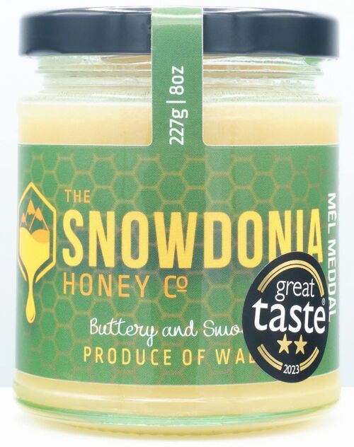 Snowdonia Wildflower Soft Set Welsh Honey 227g | Great Taste Award Winner