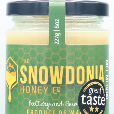 Snowdonia Wildflower Soft Set Miel de Gales 227 g | Ganador del premio Gran Sabor