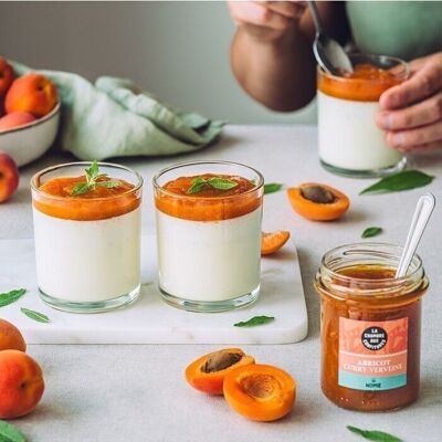 Marmellata di verbena al curry e albicocche - 200G