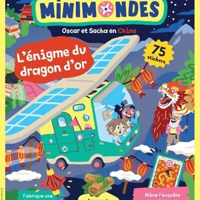 NUOVO ! Cina - Rivista di attività per bambini dai 4 ai 7 anni - Les Mini Mondes