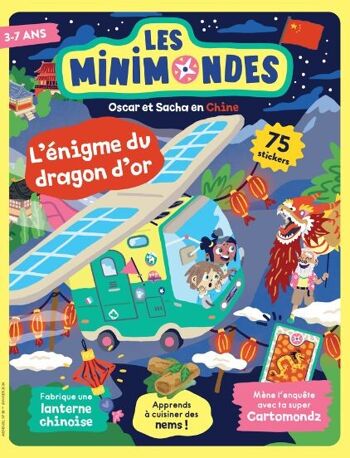 NOUVEAU ! Chine - Magazine d'activités pour enfant 4-7 ans - Les Mini Mondes 1