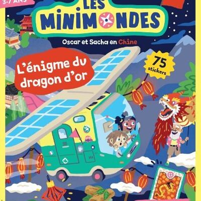 NEW ! China - Activity magazine for children 4-7 years old - Les Mini Mondes