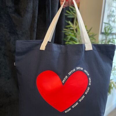 Tote grande “Love” San Valentín