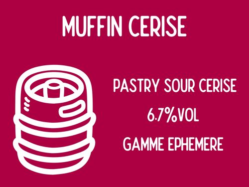 Muffin Cerise - 30L