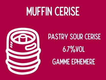 Muffin Cerise - 30L 1
