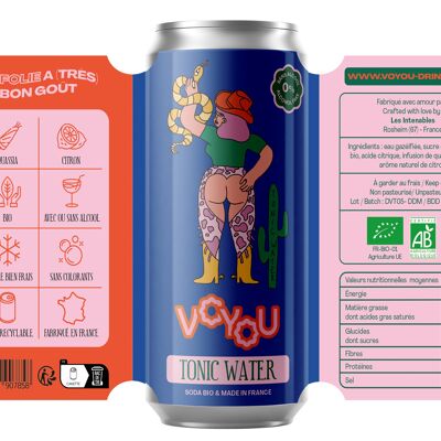 Voyou Organic Tonic - 25cl