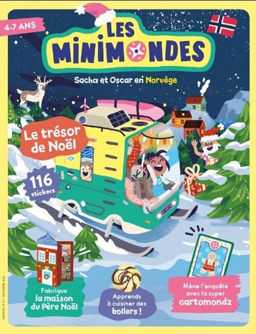 Norvège - Magazine d'activités pour enfant 4-7 ans - Les Mini Mondes