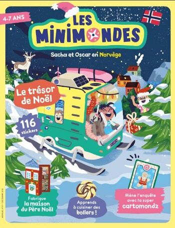 Norvège - Magazine d'activités pour enfant 4-7 ans - Les Mini Mondes 1